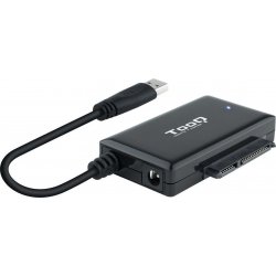 Adaptador TOOQ USB-A a SATA 2.5``/3.5`` Negro (TQHDA-01A) | 8433281011380 | Hay 2 unidades en almacén | Entrega a domicilio en Canarias en 24/48 horas laborables
