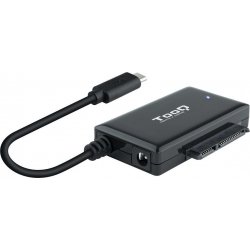 Imagen de Adaptador TOOQ USB-C a SATA 2.5``/3.5`` Negro (TQHDA-02C)