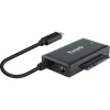 Adaptador TOOQ USB-C a SATA 2.5``/3.5`` Negro (TQHDA-02C) | (1)