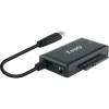 Adaptador TOOQ USB-A a SATA 2.5``/3.5`` Negro (TQHDA-01A) | (1)