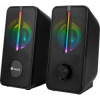 Altavoces Gaming NGS RGB 12W 3.5mm Negros (GSX-150) | (1)