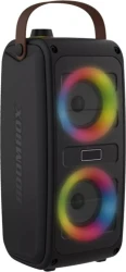 Altavoz DENVER RGB 100W Bluetooth USB Negro (BTV-230) | Hay 9 unidades en almacén | Entrega a domicilio en Canarias en 24/48 horas laborables