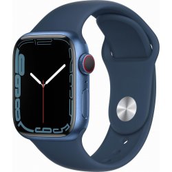 Apple Watch S7 4g Gps 41mm Azul Correa Azul (MKHU3TY/A) | 0194252567944