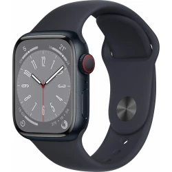 Apple Watch S8 Bt Cell 4g Gps 41mm Negro (MNHV3TY/A) | 0194253177418