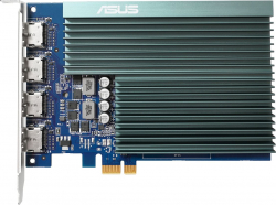 ASUS Nvidia GT730 2Gb DDR5 (GT730-4H-SL-2GD5) | 90YV0H20-M0NA00 | 4711081369417 | Hay 2 unidades en almacén | Entrega a domicilio en Canarias en 24/48 horas laborables
