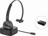Conceptronic POLONA03BD auricular y casco Auriculares Inalámbrico Diadema Oficina/Centro de llamadas Bluetooth Base de carga Negro | (1)