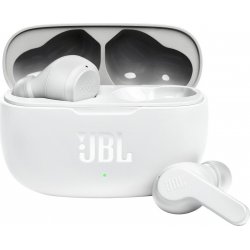 Imagen de Auriculares JBL Bluetooth In-Ear Wave 200TWS Blancos