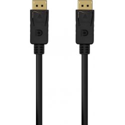 Cable Aisens Displayport M-m 0.5m Negro (a124-0548)