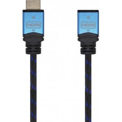 Imagen de Cable AISENS HDMI V2.0 4K A/M-A/H 1m Negro (A120-0452)