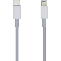 Cable AISENS Lightning/M a USB-C/M 2m Blanco(A102-0443) | 8436574704945