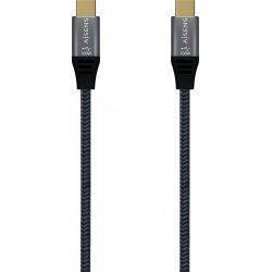 Imagen de Cable AISENS USB2.0-C/M-USB-C/M 1m Gris (A107-0628)