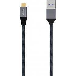 Cable AISENS USB3.1-C/M-USB-A/M 1m Gris (A107-0631) | 8436574707250 | Hay 5 unidades en almacén | Entrega a domicilio en Canarias en 24/48 horas laborables