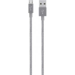 Cable Belkin Usb-a A Musb Gris (F2CU021BT04-GRY) | 0745883682263
