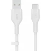 Cable BELKIN USB-A a USB-C 2m Blanco (CAB008BT2MWH) | (1)