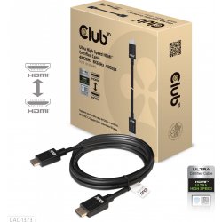 Cable Club 3D HDMI 2.1 4K120Hz, 8K60Hz M/M 3m CAC-1373 | 8719214471378