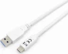Cable EQUIP Usb-A/M-USB-C/M 1m Blanco (EQ128363) | (1)