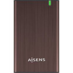 Caja AISENS HDD 2.5``SATA USB3.0/3.1 Marrón(ASE-2525BWN) | 8436574706338