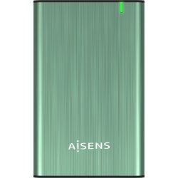 Caja AISENS HDD 2.5`` SATA USB 3.0 Verde (ASE-2525SGN) | 8436574706352 | Hay 10 unidades en almacén | Entrega a domicilio en Canarias en 24/48 horas laborables