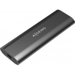 Caja AISENS SSD M.2/SATA USB-C 3.1 Gris (ASM2-015GR) | 8436574706284