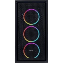 Caja Gaming Abysm Danube Kamp ARGB ATX Negra (AB812107) | 6940533545217 | Hay 3 unidades en almacén | Entrega a domicilio en Canarias en 24/48 horas laborables