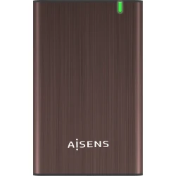 Imagen de Caja HDD AISENS 2.5`` SATA USB3.0/3.1 Marrón ASE-2525BWN