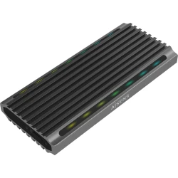 Caja AISENS SDD M.2/SATA USB-C 3.1 Gris (ASM2-RGB011GR) | 8436574706369 [1 de 8]