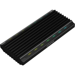 Caja AISENS SDD M.2/SATA USB-C 3.1 Negro (ASM2-RGB012B) | 8436574706376 [1 de 8]