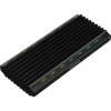 AISENS Caja Externa M.2 RGB Gaming ASM2-RGB012B SATA/NVMe A USB3.1 Gen2, Negra | (1)