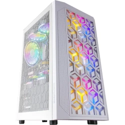 Mars Gaming MCMESHW Caja torre gaming micro ATX 3x ventilador FRGB blanco | 4711099470891 [1 de 13]