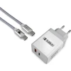 Cargador Pared SUBBLIM USB-A/C Cable USB-C (CHG-3WPD01) | (1)