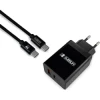 Cargador Pared SUBBLIM USB-A/C Cable USB-C (CHG-3WPD02) | (1)