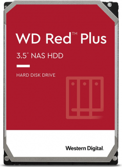 Imagen de Disco WD Red Plus 3.5`` 8Tb SATA3 (WD80EFBX)