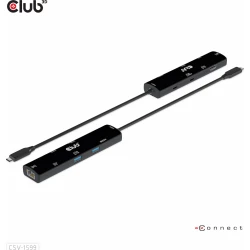 Dock Club 3D USB a HDMI/2xUSB-C+2xUSB-A 100W (CSV-1599) | 8719214472566 | Hay 9 unidades en almacén | Entrega a domicilio en Canarias en 24/48 horas laborables