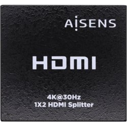 Imagen de Duplicador HDMI AISENS 4K 30Hz+Alimentación (A123-0506)