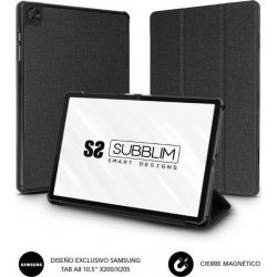 Funda SUBBLIM Samsung Tab A8 Negra (SUBCST-5SC020) | 8436586742140