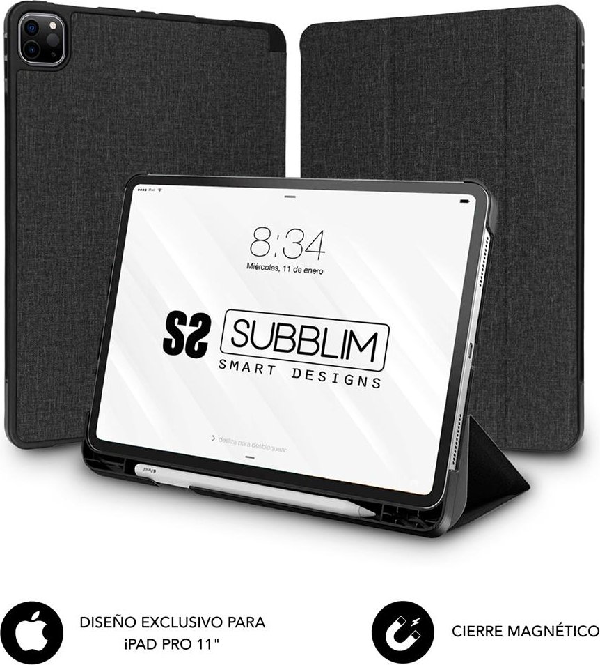 Funda Tablet Universal 10,1-11 - Subblim Rotate 360 Executive