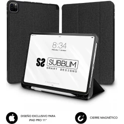 Funda SUBBLIM ShockCase iPad Pro 11`` Negra (CST-5SC351) | 8436586741945 | Hay 8 unidades en almacén | Entrega a domicilio en Canarias en 24/48 horas laborables