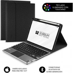 Funda+Teclado Subblim BT iPad Pro 12.9`` Negra (BTPI60) [1 de 5]