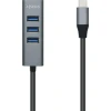 Hub AISENS USB-C 3.0 a 4xUSB-A 3.0 Gris (A109-0508) | (1)