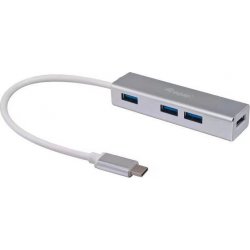 Hub EQUIP USB-C 3.0 a 4xUSB-A 3.0 Plata (EQ128958) | 4015867225646 | Hay 10 unidades en almacén | Entrega a domicilio en Canarias en 24/48 horas laborables