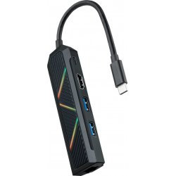 Hub Nanocable USB-C a USB-A USB-C HDMI RJ45(10.16.0501) | 8433281011854