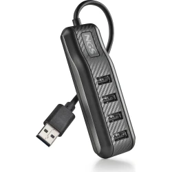 Hub NGS USB-A 2.0 a 4xUSB-A 2.0 Negro (PORT2.0) | 8435430621358 [1 de 4]