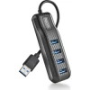 Hub NGS USB-A 3.0 a 4xUSB-A 3.0 Negro (PORT3.0) | (1)