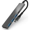 Hub NILOX USB-C a 3xUSB-A 3.0 1xUSB-C 3.0 (NXHUBUSBC02) | (1)