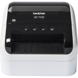 Impresora BROTHER USB 2.0 Negra/Blanca (QL-1100CZX1) | QL1100cZX1 | 4977766826129 | Hay 1 unidades en almacén | Entrega a domicilio en Canarias en 24/48 horas laborables