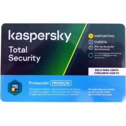 Imagen de Kaspersky Total Security 1U 1año (KL1949SOAFS-21)