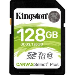 Kingston SD HC Selecc Plus 128Gb C10 (SDS2/128GB) | 0740617298055