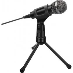 Micrófono Sobremesa Equip Life 3.5mm Negro (EQ245341) | 4015867226278