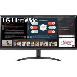 Monitor LG 34`` LED IPS UltraWide FHD Negro (34WP500-B) | 8806091155856