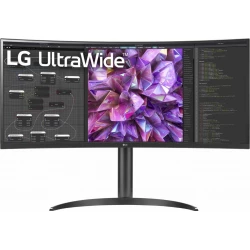 Monitor LG 34`` UltraWide QHD Curvo FreeSync (34WQ75C-B) | 8806091660985